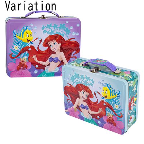 リトルマーメイド ティン ボックス ( パープル ) 20091a アリエル トランク バッグ 缶 女の子 ディズニープリンセス キャラクター グッズ 雑貨 輸入品 Tin Box |  | 05