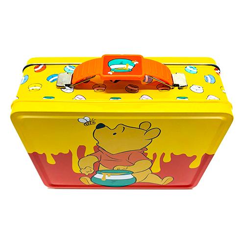 くまのプーさん ティン ボックス ( イエロー × レッド ) 20092b トランク バッグ 缶 プーさん ディズニー キャラクター グッズ 雑貨 輸入品 Tin Box |  | 03