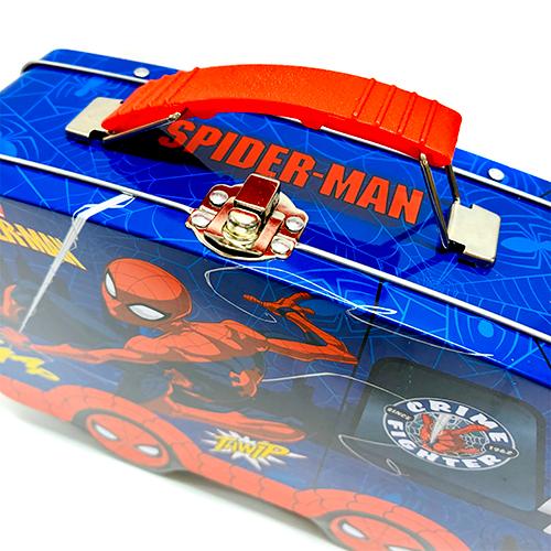 スパイダーマン トラック型 ティン ボックス 20097 缶 トランク 車
