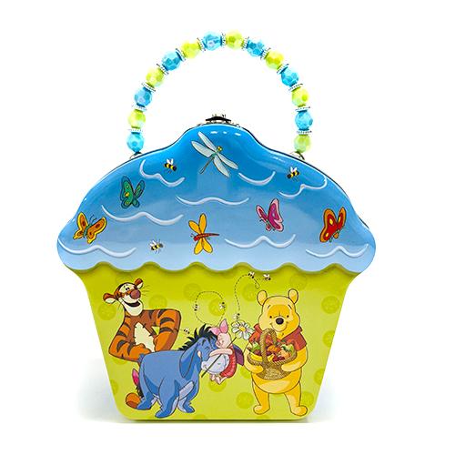 くまのプーさん ビーズハンドル ティンボックス 20098 トランク バッグ 缶 プーさん ディズニー キャラクター グッズ 雑貨 輸入品 Tin Box | 