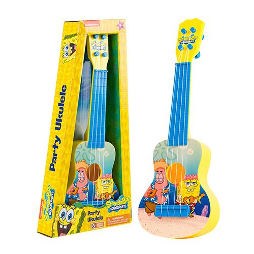 スポンジボブ パーティー ウクレレ 20100 おもちゃ 楽器 ギター 4弦