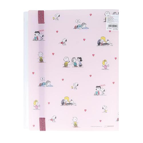 スヌーピー ゴムバンド付 A4 クリアファイル ( フレンズ ) 20160 ファイル 5ポケット ファスナーポケット 文房具 文具 SNOOPY PEANUTS |  | 02