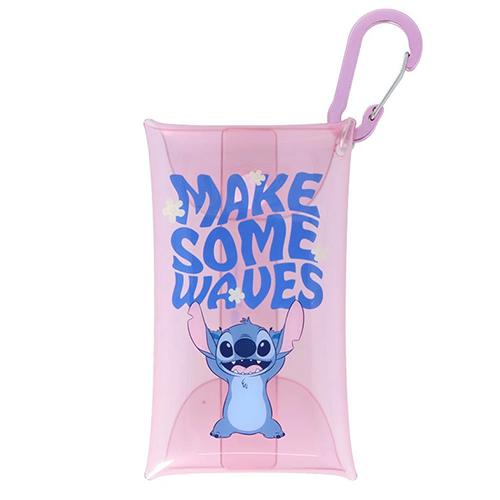 スティッチ クリア ポーチ ミニ SB ピンク 20185 クリアポーチ ミニポーチ カラビナ付き 小物入れ キャラクター グッズ 雑貨 リロ＆スティッチ Disney Stitch | 