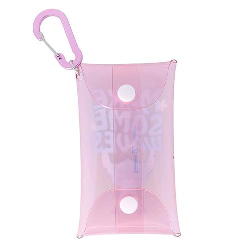 スティッチ クリア ポーチ ミニ SB ピンク 20185 クリアポーチ ミニポーチ カラビナ付き 小物入れ キャラクター グッズ 雑貨 リロ＆スティッチ Disney Stitch |  | 01