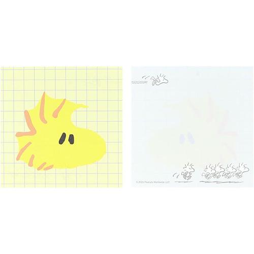スヌーピー 窓付 スクエアメモ PNWS2 ( ウッドストック ) 20223 メモ帳 メモパッド 文房具 文具 SNOOPY PEANUTS キャラクター グッズ サンスター文具 | サンスター文具 | 01