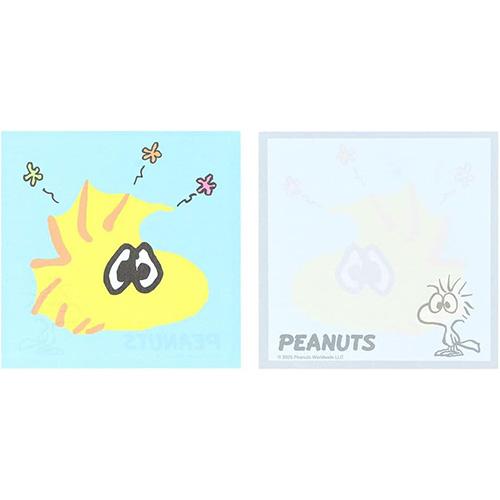 スヌーピー 窓付 スクエアメモ PNWS2 ( ウッドストック ) 20223 メモ帳 メモパッド 文房具 文具 SNOOPY PEANUTS キャラクター グッズ サンスター文具 | サンスター文具 | 02
