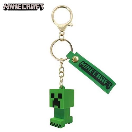 マインクラフト マスコット キーホルダー ( クリーパー ) 20274 マイクラ グッズ Minecraft ゲーム キャラクター Creeper Mob 立体 フィギュア MCT-MA-CP | 
