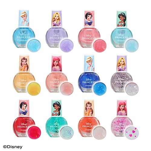はがせる マニキュア 12色 セット ( ディズニープリンセス ) 20287 Disney Princess おもちゃ ネイル はがせる マニキュア キッズコスメ おしゃれ 女の子 子供用 |  | 01