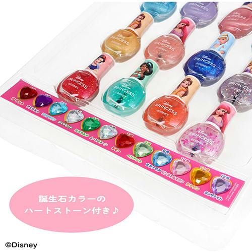 はがせる マニキュア 12色 セット ( ディズニープリンセス ) 20287 Disney Princess おもちゃ ネイル はがせる マニキュア キッズコスメ おしゃれ 女の子 子供用 |  | 03