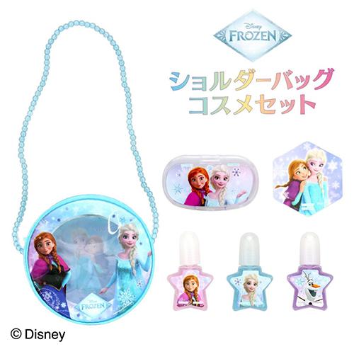 アナと雪の女王 ショルダー バッグ コスメセット 20290 アナ雪 キッズコスメ ハート リップ グロス ネイル マニキュア 子供 おしゃれ 女の子 子供用 | 