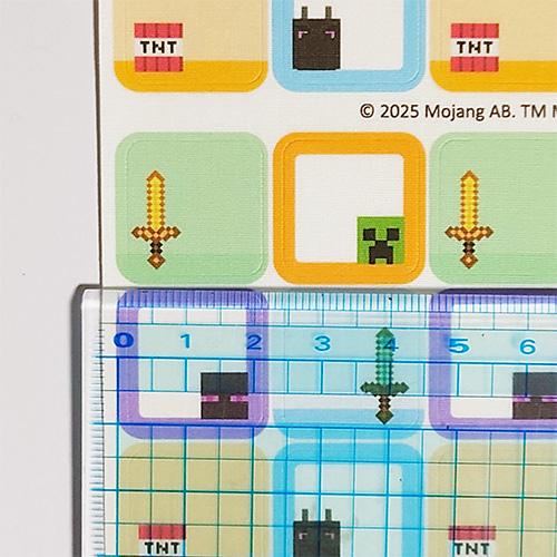 マインクラフト 洗濯タグ用 ネームシール 24枚入り 20389 マイクラ グッズ 名前シール なまえシール シールタイプ 布 洋服 服 手芸 Minecraft MYCT001 |  | 02