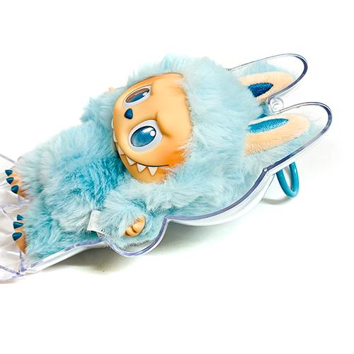 ラブブ クリアケース ( 立ち姿タイプ ) LABUBU 20428 THE MONSTERS FIGURINE ケース 入れ物 プラケース プラスチック クリア 人気 推し活 グッズ 輸入 | POP MART | 01