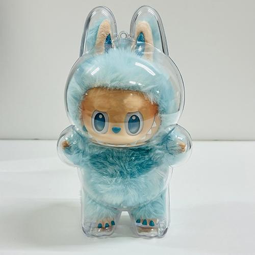 ラブブ クリアケース ( 立ち姿タイプ ) LABUBU 20428 THE MONSTERS FIGURINE ケース 入れ物 プラケース プラスチック クリア 人気 推し活 グッズ 輸入 | POP MART | 03