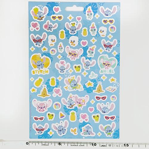 スティッチ ステッカーパッド 4シート パフ入り OVER300 20456 Lilo＆Stitch Disney シール ぷくぷく パフ 立体シール ご褒美シール 輸入品 インポート |  | 04