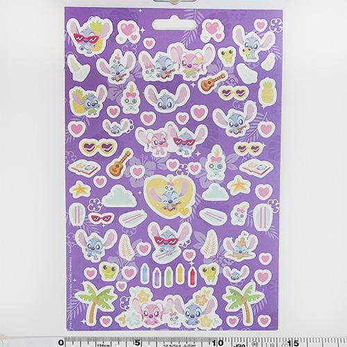 スティッチ ステッカーパッド 4シート パフ入り OVER300 20456 Lilo＆Stitch Disney シール ぷくぷく パフ 立体シール ご褒美シール 輸入品 インポート |  | 05