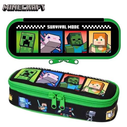 キャラクターグッズまとめ売り マインクラフト フルオープン ポーチ ( 集合 ) 20495 マイクラ グッズ