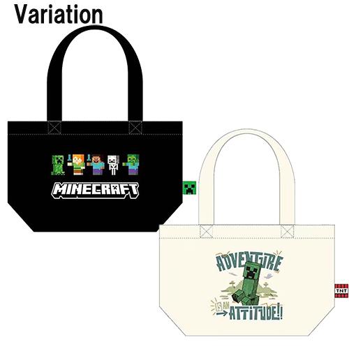 マインクラフト ミニトート ( ブラック ) 20588 マイクラ グッズ