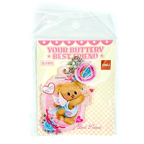 【新品】Butterbear キーチャーム コンプリートボックス全5種 Butterbear】公式グッズ Butterbear Keyholder キーホルダー (アイドル