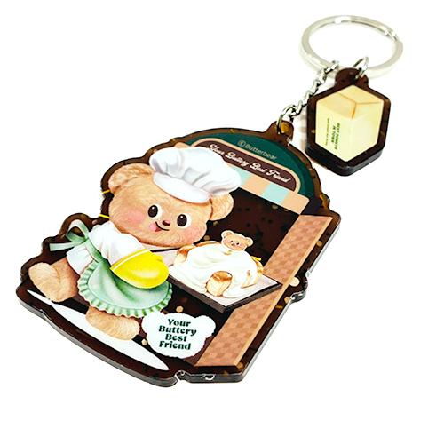バターベア アクリル キーチェーン ( BR クッキング ) 20624b Butter