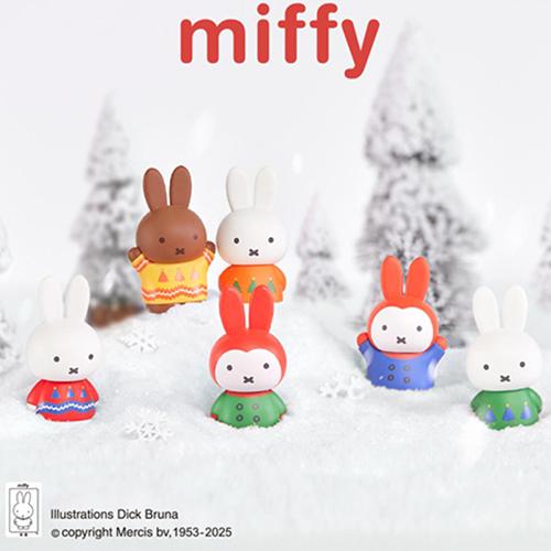 ミッフィー ウィンター ミニ フィギュア ブラインドボックス 6箱セット
