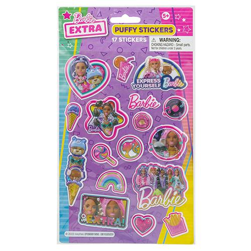 レア）バービー Barbie♡シール ステッカー17枚セット バービー エクストラ パフィーステッカー 17pcs 20670 バービーグッズ