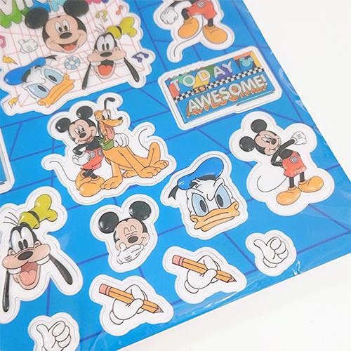 ミッキー 3D ステッカー 1シート 20680 ミッキーマウス シール 立体 エンボス ぷくぷく キャラクター グッズ Disney Mickey Sticker 輸入 |  | 02
