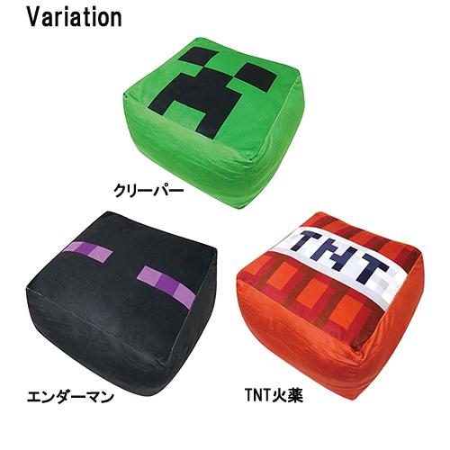 マインクラフト クッション ( クリーパー ) 20809 マイクラ グッズ Minecraft ゲーム キャラクター Creeper Mob かわいい インテリア MCT-CS2-CP |  | 02