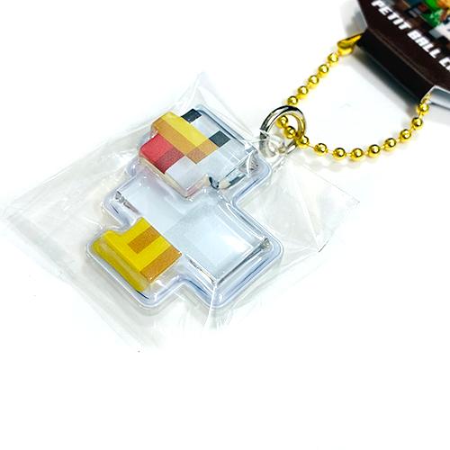 マインクラフト ぷっくりったい プチ ボールチェーン ( ニワトリ ) 20816 マイクラ グッズ Minecraft キーチェーン にわとり MCT-PUP-NT |  | 01
