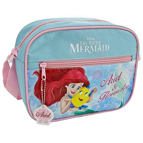 リトルマーメイド アリエル ショルダーバッグ サックス 20846 通園バッグ 女の子 幼児 キッズ 子ども 斜め掛け バッグキャラクター グッズ | 