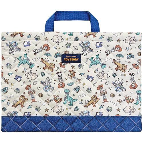 トイストーリー レッスンバッグ キルト ベージュ 20870 キルトチャームバッグ レッスントート バッグ 手提げ 男の子 キッズ 子ども 幼児 小学生 | 