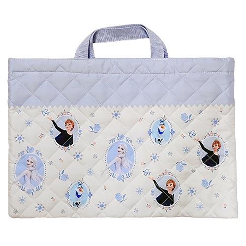 アナと雪の女王 レッスンバッグ キルト アイボリー 20876 キルトチャームバッグ レッスントート バッグ 手提げ 女の子 キッズ 子ども 幼児 小学生 アナ雪 |  | 01