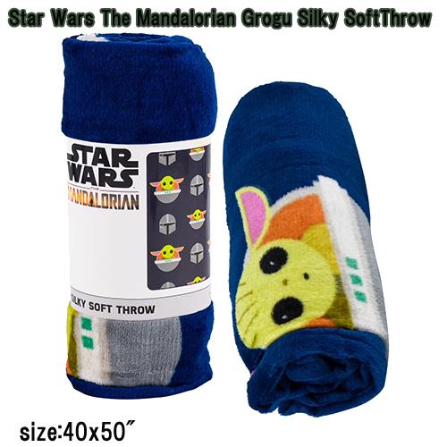 スターウォーズ ザ マンダロリアン グローグー フリース ブランケット