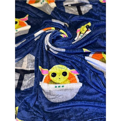 スターウォーズ ザ マンダロリアン グローグー フリース ブランケット