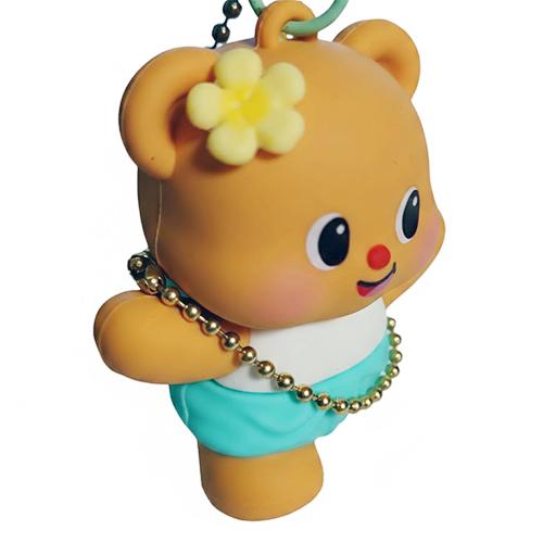 バターベア マスコット キーチェーン 星形カラビナ 21027 Butter bear キーホルダー キーチャーム バッグチャーム かわいい タイ くま クマ 輸入 |  | 04