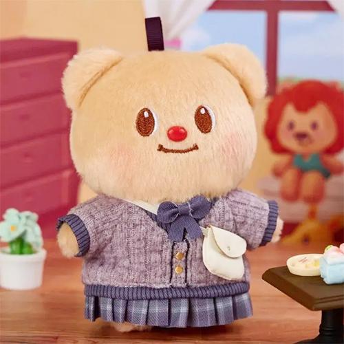 バターベア ぬいぐるみチャーム レトロシリーズ ドレスアップ