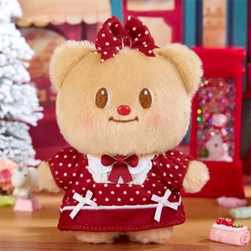 バターベア ぬいぐるみチャーム レトロシリーズ ドレスアップ