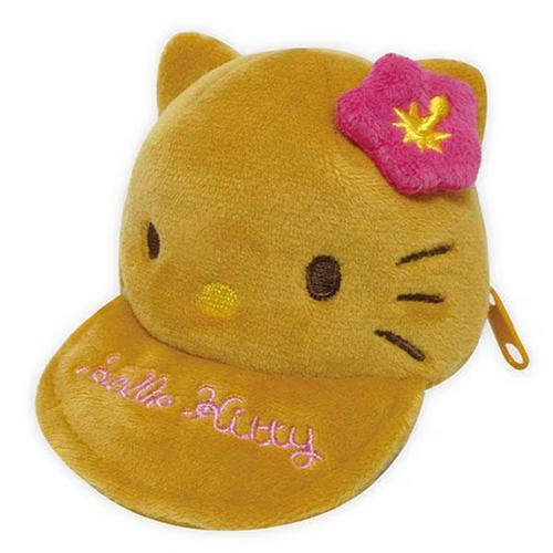 Kcompany（ケイカンパニー） ハローキティ 帽子型ポーチ ( 日焼け