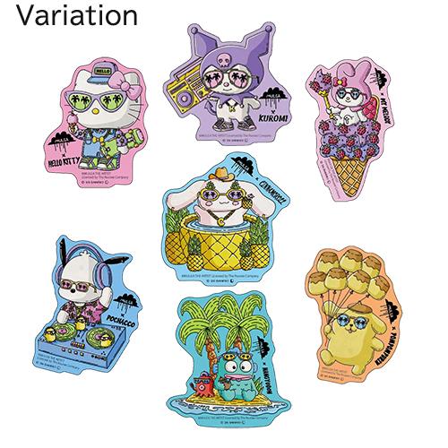 モルガ×サンリオ⭐︎限定ステッカー5枚セット⭐︎おまけ付き モルガ × サンリオキャラクターズ ステッカー ( マイメロディ ) 21154