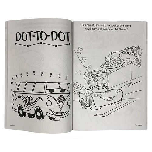 カーズ ぬりえ Gigantic 192ページ ( MAX THROTTLE ) 21193a CARS 塗り絵 ぬり絵 アクティビティーブック ワーク 英語 子ども 男の子 車 乗り物 輸入 |  | 04