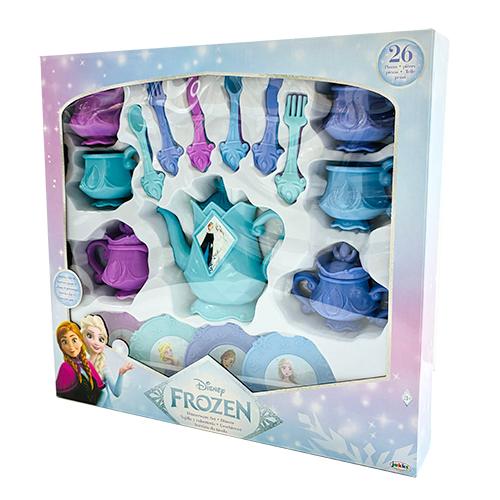 アナと雪の女王 おままごと 食器 セット 26ピース 21243 おもちゃ アナ雪 Disney パーティー ティーカップ キャラクター グッズ Disney Frozen 輸入 |  | 01