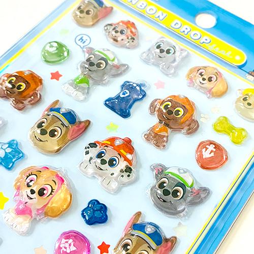 サンスター文具 ボンボンドロップシール パウパトロール ( バッジ
