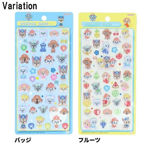 サンスター文具 ボンボンドロップシール パウパトロール ( フルーツ