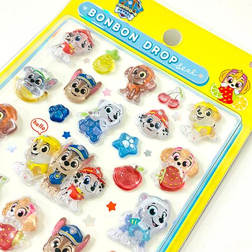 サンスター文具 ボンボンドロップシール パウパトロール ( フルーツ