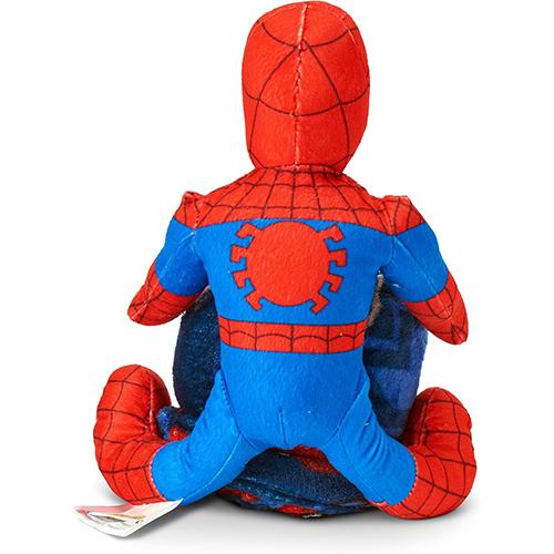 スパイダーマン ぬいぐるみ & ブランケット セット 21380 ひざかけ 毛布 薄手 抱き枕 SPIDER-MAN Hugger Pillow & Silk Touch Throw Blanket Set 輸入 |  | 07