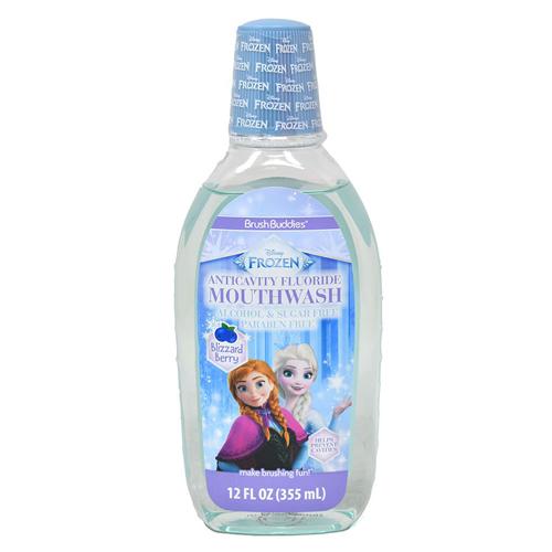 アナと雪の女王 マウスウォッシュ ベリー風味 355mL 21474 アルコール＆砂糖不使用 虫歯予防 歯みがき 歯ブラシ グッズ 子供用 キッズ Disney Frozen | 
