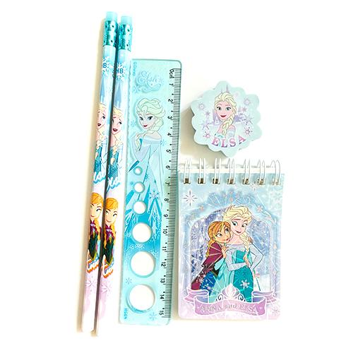 アナと雪の女王 ステーショナリー セット ( 鉛筆 定規 メモ 消しゴム ) 21508 えんぴつ じょうぎ メモ帳 けしごむ 文房具 文具セット 女の子 アナ雪 FROZEN 輸入 |  | 01