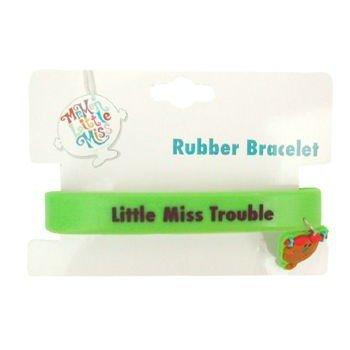 Mr.Men and Little Miss ラバーブレスレット グリーン(Little Miss Trouble)3639g｜pretzel