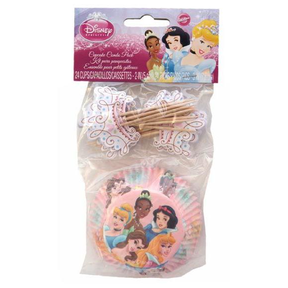 ディズニープリンセス カップケーキ＆ピック24個セット Wilton社 5969 [宅配便配送のみ] |  | 01