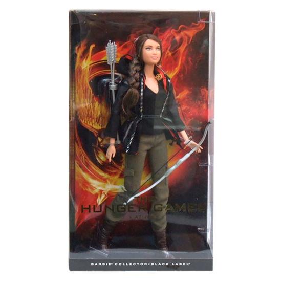 バービー Barbie ハンガーゲーム(Hunger Games) Katnissドール7125【コレクター ブラックラベル カットニス】  [宅配便配送のみ] |  | 02