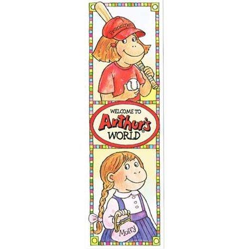 ☆SALE!☆アーサー ブックマーク Francine and Muffy Arthur pbs kids 71f | 